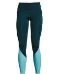 Women's Ua Fly Fast 2.0 Heatgear Tights - Dark Cyan Cosmos REFLECTIVE-463 LG