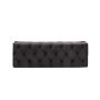 Dia Tufted Rectangle Cocktail Non-storage Ottoman - Black