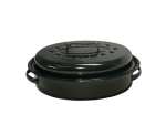 Oval Enamel Casserole 6L
