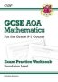 New Gcse Maths Aqa Exam Practice Workbook: Foundation - Includes Video Solutions And Answers   Paperback