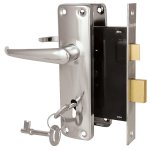 Fragram Mortice Lockset Chrome Plated 5 Lever TOOL1153