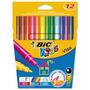 BIC Kids Visa Felt Pens 10 + 2 Pack