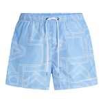 Karl Logo Boardshorts -square Placid Blue