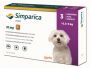 10MG Purple 2.6-5.0 Kg 3 Chewable Tick & Flea Tablets