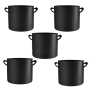 5-PACK 10 GALLON/40CM Plant Grow Bags With Reinforced Handles