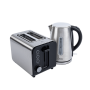midea deluxe stainless kettle and 2 slice toaster breakfast pack