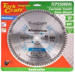 Tork Craft Saw Blade Tct 250X80T Tcg Neg 30MM Contractor Aluminium