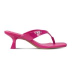 Mackey Heeled Thong Sandal -hot Pink