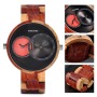 Bobo Bird Wooden Watch With Dual Dials {a:custom_size} {a:custom_color}