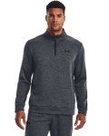 Men's Armour Fleece Zip - Black LG