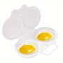 1PC Microwave Egg Poacher Egg Cooker With Lid Egg Cooking Tool Indoor Outdoor Cookware