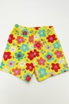 Kids Girls Floral Printed Shorts 12 To 18 Months