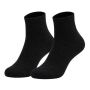 Soft & Breathable Cotton Blend Ankle Socks For Men - Black