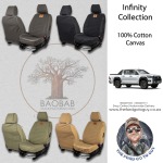 Toyota Hilux GD6 Revo Baobab Infinity Collection Seat Covers For