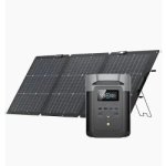 Delta Ecoflow 2 960 New Model Portable Power Station New 160W Solar Panel