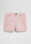 Hi Rise Denim Short