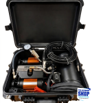 Compressor Dual Brushed Portable Vehicle Mount Or In Carry Case With 3.8L Tank Airmax