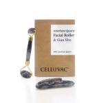 Amethyst Crystal Roller And Gua Sha Combo