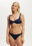 Cotton On Underwire Balconette Bikini Top - Midnight