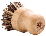 Natura Bamboo Scrubbing Brush With Palm Fibre Bristles