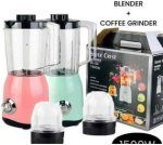 Silver Crest 2624622 1500 W Mixer Grinder 2 Jars Multicolour