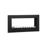 Chad-O-Chef 1000 Double Sided Fireplace in Black