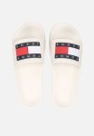 Tommy Hilfiger Tommy Jeans Flag Pool Slide - Ecru