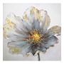 Grey Flower Oil Painting