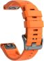 Silicone Band For Garmin Fenix 6 22MM -orange