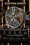 19 Inch Porsche Fitment 5 112 Pcd – Alloy Wheels – Dark Gunmetal Machined Face
