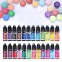 24 Colors 10ml/0.35oz Vibrant Oil-based Candle Color Dye Resin Pigment For DIY Candle Making - Non-toxic And Concentrated - 1 Bottle
