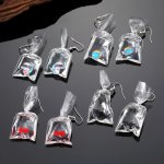 Cute Creative Goldfish Water Bag Drop Earrings For Women Gift Fish Ocean Animal Pendant Earrings Party Jewelry