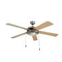 Eurolux Comet Ceiling Fan 5 Blades Sc/natural