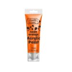 Bantex 75ML Acrylic Paint Neon Orange