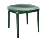 Ebony Square Round Table 90CM