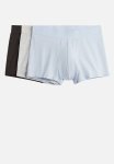 3-PACK Short Trunks Lycra Xtra Life - Light Blue grey Marl