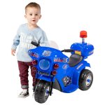 Kids Electric Ride On Police Motor Cycle