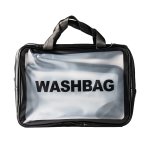 Toiletry Bag Set Pvc Black 3PCS