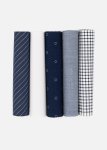 Assorted Cotton Handkerchiefs 5 Pack