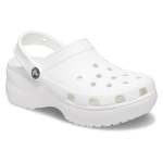 Classic Platform Clog - White W11