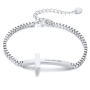 Grace Personalized Stainless Steel Bracelet Adjustable Size 16-21CM Ready In 3 Days