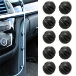 5 10 20PCS Car Dashboard Phone Charger Cable Manager Hook Headphone Cable Organizer Clasp Clamp Holder Auto Interior Accessories