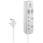 4-WAY Extension Lead With 1X Type-c + 1X USB – 4M