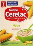 Nestle Cerelac Baby Cereal 6 Months Assorted 250G - Milk Maize