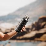 Stainless Steel Bottle Black - 1L