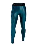 Men's Ua Iso-chill Perforated Leggings - Dark CYAN-463 LG