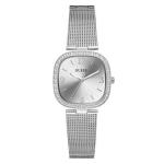 Guess Tapestry Silver Tone Analog Ladies Watch GW0354L1