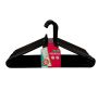 Clothes Hangers - Bpa Free Plastic - Black - 20 Piece - 4 Pack