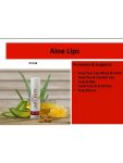 Aloe Lips Soft Lasting Lips