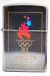 Zippo L e Chrome "olympics Atlanta 1996" Lighter - Collectors Item